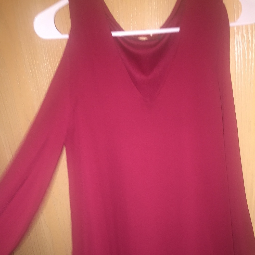 cold shoulder dress